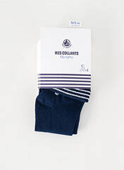 Collants bleu PETIT BATEAU pour fille seconde vue