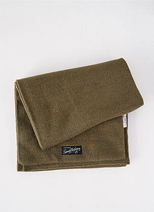 Echarpe kaki SUPERDRY homme