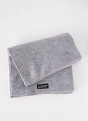 Echarpe gris SUPERDRY homme