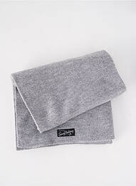 Echarpe gris SUPERDRY homme