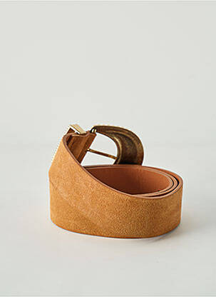 Ceinture marron PIECES unisexe