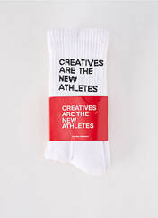 Chaussettes blanc THE NEW ORIGINALS pour homme seconde vue