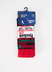 Chaussettes noir REEBOK pour homme seconde vue