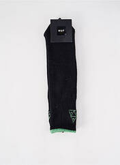 Chaussettes noir HUF pour unisexe seconde vue