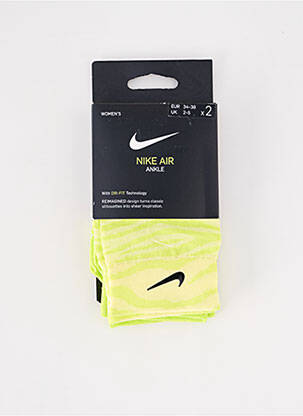 Chaussettes jaune NIKE pour enfant