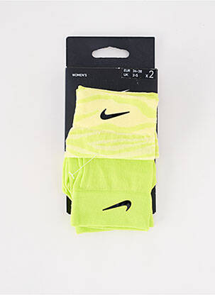 Chaussettes jaune NIKE enfant