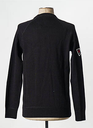 Pull noir SUPERDRY homme