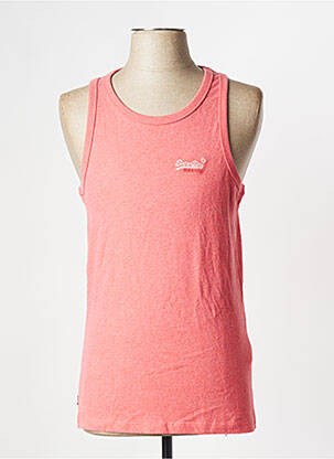 Débardeur orange SUPERDRY homme