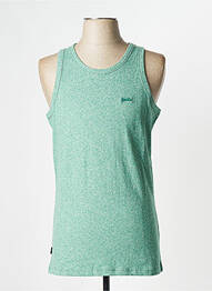 Débardeur sport multisport vert SUPERDRY homme