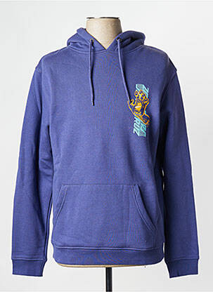 Sweat-shirt bleu SANTA CRUZ pour homme
