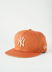Casquette orange NEW ERA pour unisexe seconde vue