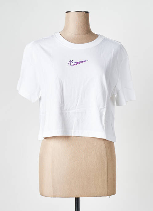 T-shirt blanc NIKE pour femme