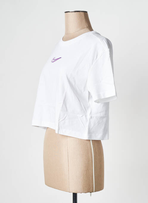 T-shirt blanc NIKE pour femme