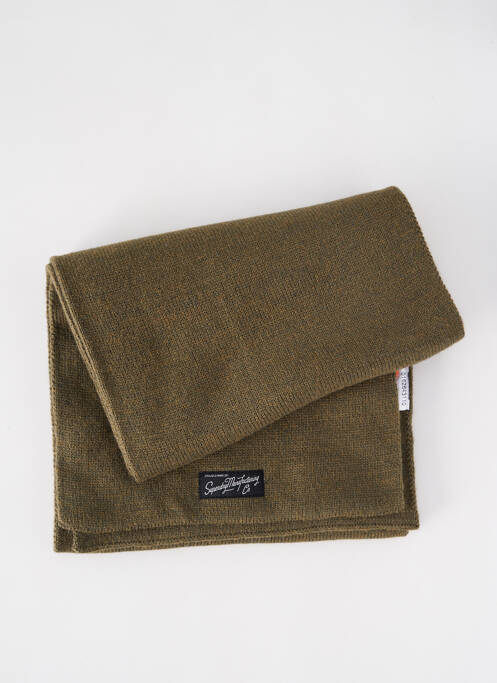 Echarpe kaki SUPERDRY pour homme