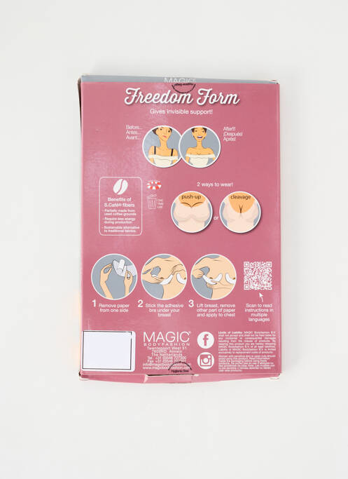 Accessoire lingerie noir MAGIC BODY FASHION pour femme