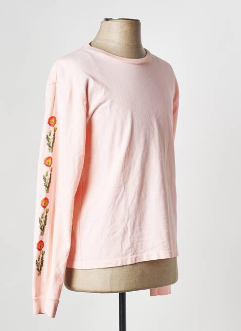 Top rose OBEY pour femme