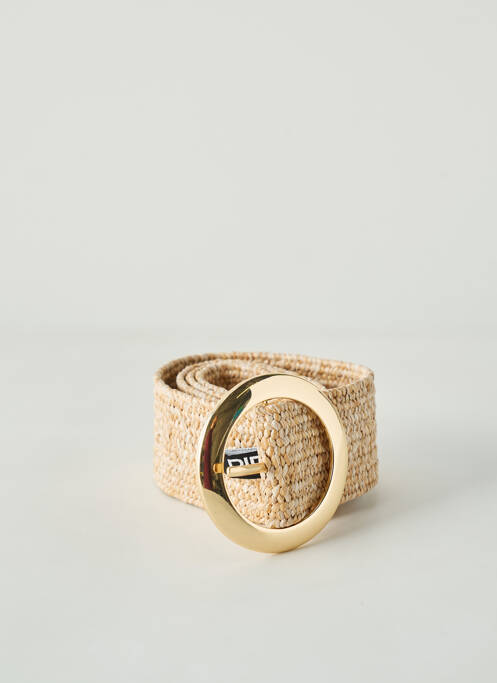 Ceinture beige PIECES pour unisexe