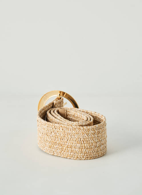 Ceinture beige PIECES pour unisexe