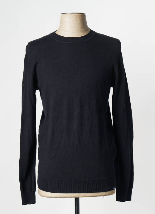 Pull noir SUPERDRY pour homme