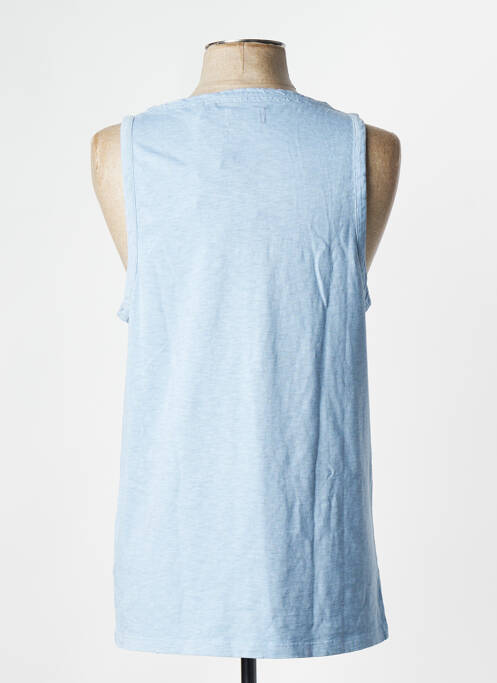 Débardeur bleu SUPERDRY pour homme