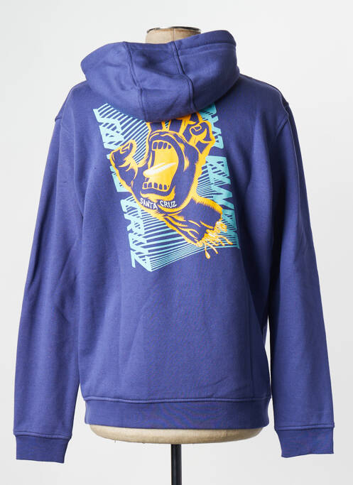 Sweat-shirt bleu SANTA CRUZ pour homme