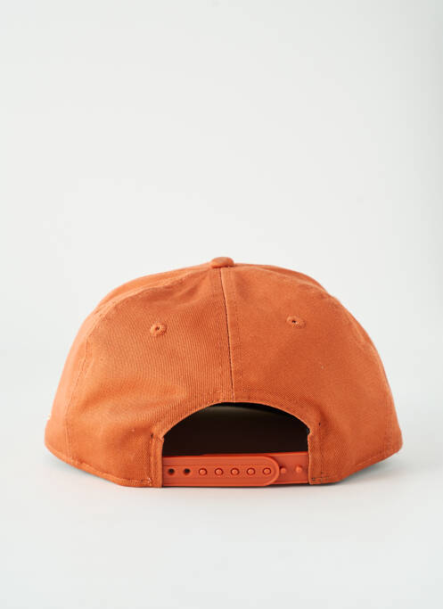 Casquette orange NEW ERA pour unisexe