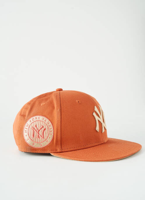 Casquette orange NEW ERA pour unisexe