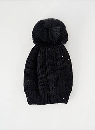 Bonnet noir WILD femme
