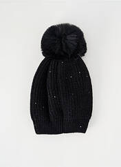 Bonnet noir WILD pour femme seconde vue