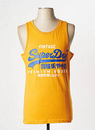 Débardeur sport multisport jaune SUPERDRY homme