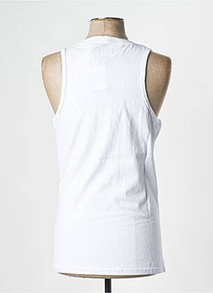 Débardeur blanc SUPERDRY homme