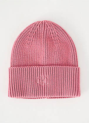 Bonnet rose CALVIN KLEIN pour femme