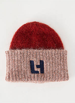 Bonnet rouge LEON & HARPER femme