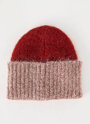 Bonnet rouge LEON & HARPER femme