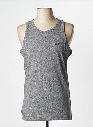 Débardeur gris SUPERDRY homme