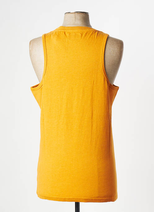 Débardeur jaune SUPERDRY pour homme
