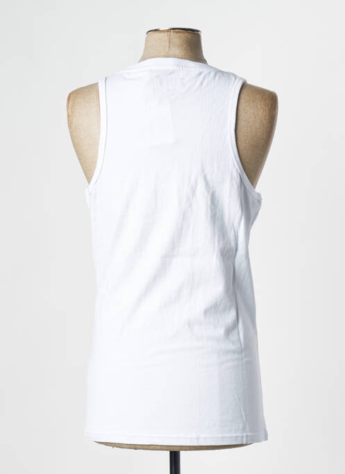 Débardeur blanc SUPERDRY pour homme