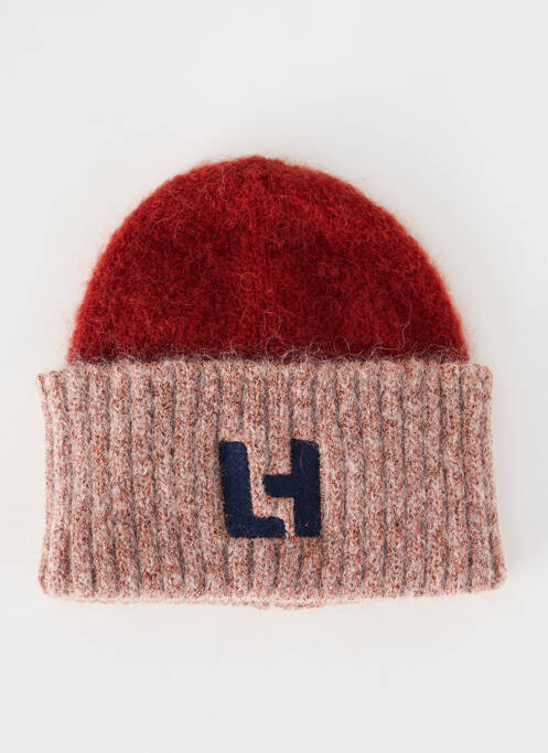Bonnet rouge LEON & HARPER pour femme