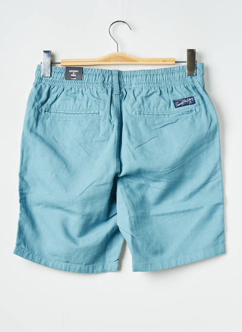 Short bleu SUPERDRY pour homme