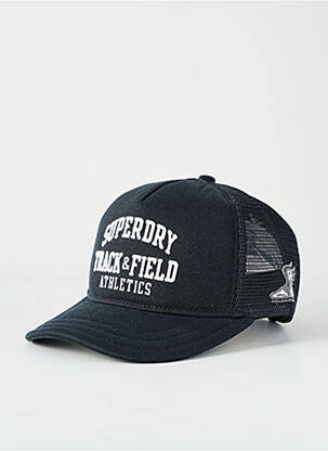 Casquette noir SUPERDRY homme