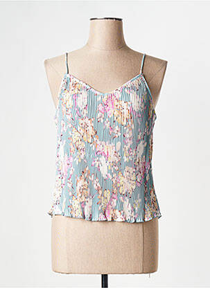 Top bleu ONLY pour femme