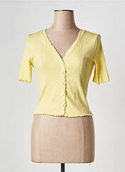 Top jaune ONLY pour femme seconde vue