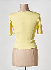 Top jaune ONLY pour femme seconde vue