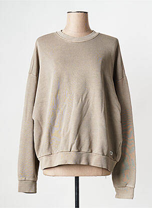 Sweat-shirt marron REEBOK femme