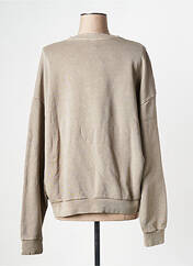 Sweat-shirt marron REEBOK pour femme seconde vue