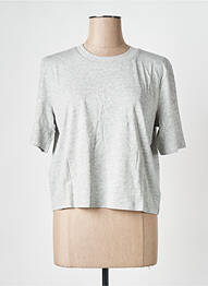 T-shirt gris ONLY femme