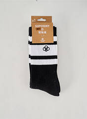 Chaussettes noir SUPERDRY pour homme seconde vue