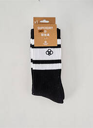 Chaussettes noir SUPERDRY homme