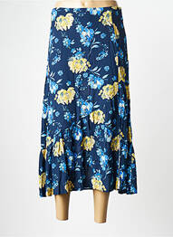 Jupe longue bleu GRACE & MILA femme