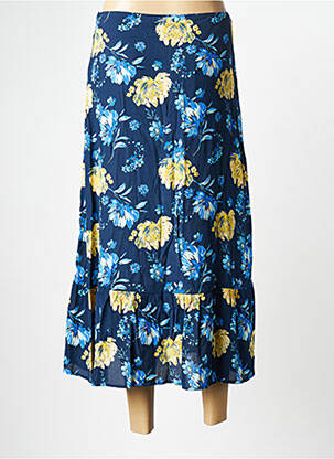 Jupe longue bleu GRACE & MILA femme